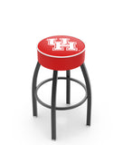 University of Houston L8B1 Backless Bar Stool | University of Houston Backless Counter Bar Stool