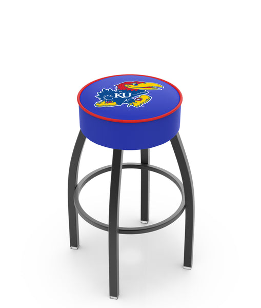 University of Kansas L8B1 Backless Bar Stool | University of Kansas Backless Counter Bar Stool