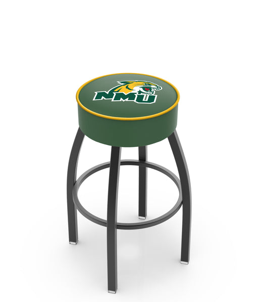 Northern Michigan University L8B1 Backless Bar Stool | Northern Michigan University Backless Counter Bar Stool