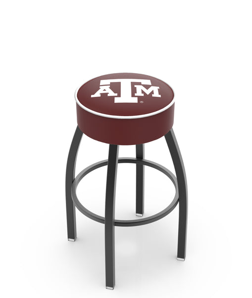 Texas A&M L8B1 Backless Bar Stool | Texas A&M Backless Counter Bar Stool