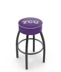 Texas Christian University L8B1 Backless Bar Stool | Texas Christian University Backless Counter Bar Stool