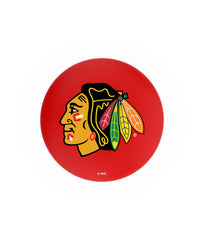Chicago Blackhawks L8B2B Backless Bar Stool | Chicago Blackhawks Backless Counter Bar Stool