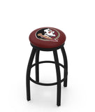 Florida State Seminoles Head L8B2B Backless Bar Stool | Florida State Seminoles Head Script Backless Counter Bar Stool