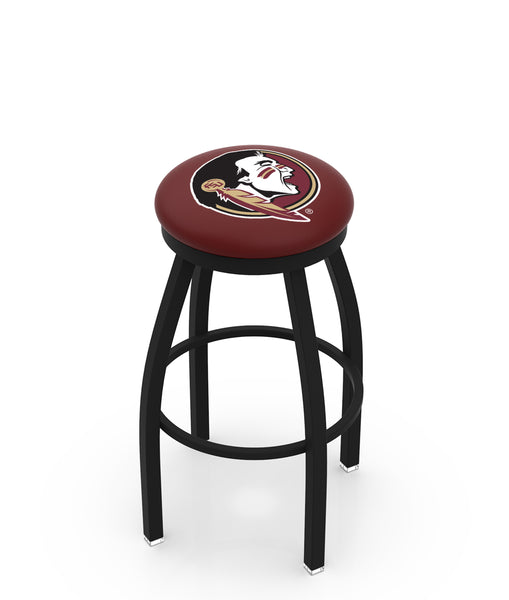 Florida State Seminoles Head L8B2B Backless Bar Stool | Florida State Seminoles Head Script Backless Counter Bar Stool