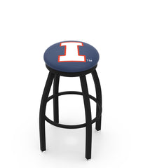 Illinois Fighting Illini L8B2B Backless Bar Stool | Illinois Fighting Illini Backless Counter Bar Stool