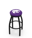 Kansas State Wildcats L8B2B Backless Bar Stool | Kansas State Wildcats Backless Counter Bar Stool