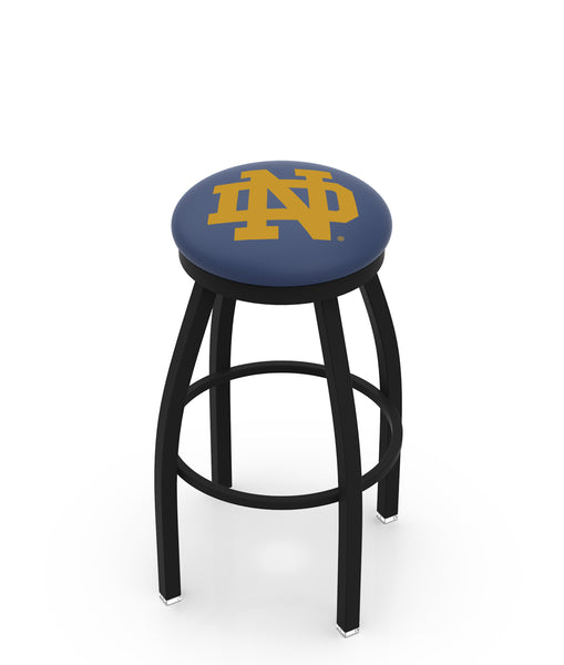 Notre Dame Script L8B2B Backless Bar Stool | Notre Dame Script Backless Counter Bar Stool