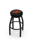 Oklahoma State L8B2B Backless Bar Stool | Oklahoma State Backless Counter Bar Stool
