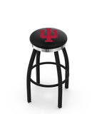 Indiana Hoosiers L8B2C Backless Bar Stool | Indiana Hoosiers Backless Counter Bar Stool