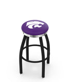 Kansas State Wildcats L8B2C Backless Bar Stool | Kansas State Wildcats Backless Counter Bar Stool
