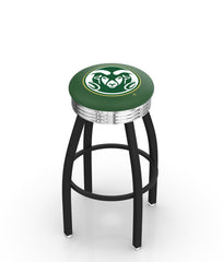 Colorado State University L8B3C Backless Bar Stool | Colorado State University Backless Counter Bar Stool