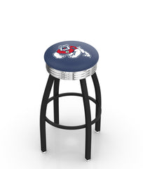 Fresno State University L8B3C Backless Bar Stool | Fresno State University Backless Counter Bar Stool