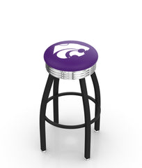 Kansas State University L8B3C Backless Bar Stool | Kansas State University Backless Counter Bar Stool