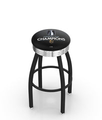 Las Vegas Golden Knights 2023 Stanley Cup Championship L8B3C Backless Bar Stool | Las Vegas Golden Knights Stanley Cup Backless Counter Bar Stool