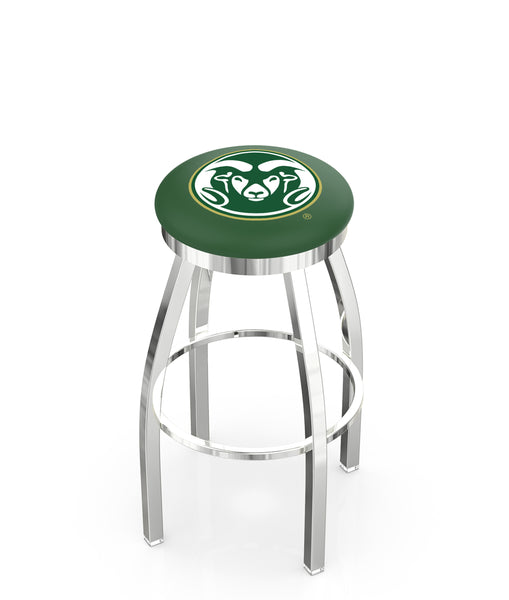 Colorado State University L8C2C Backless Bar Stool | Colorado State University Backless Counter Bar Stool
