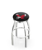 Eastern Washington University L8C2C Backless Bar Stool | Eastern Washington University Backless Counter Bar Stool