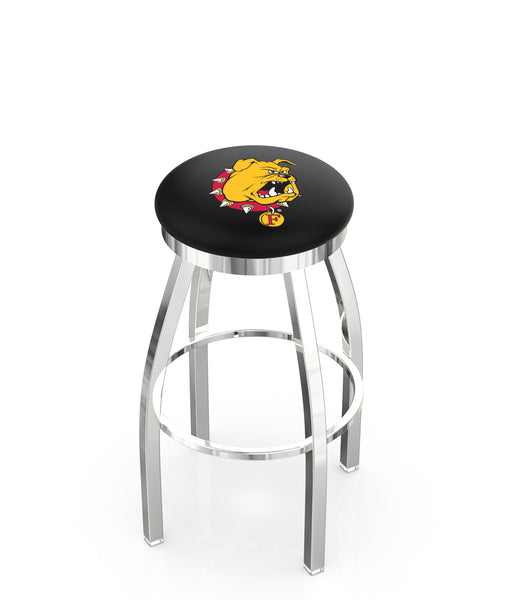 Ferris State University L8C2C Backless Bar Stool | Ferris State University Backless Counter Bar Stool
