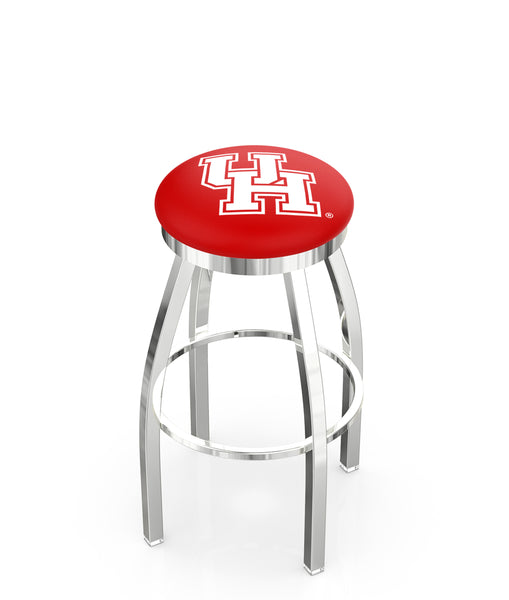 University of Houston L8C2C Backless Bar Stool | University of Houston Backless Counter Bar Stool