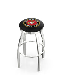 United States Marine Corps L8C2C Backless Bar Stool | United States Marine Corps Backless Counter Bar Stool