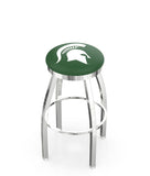 Michigan State University L8C2C Backless Bar Stool | Michigan State University Backless Counter Bar Stool