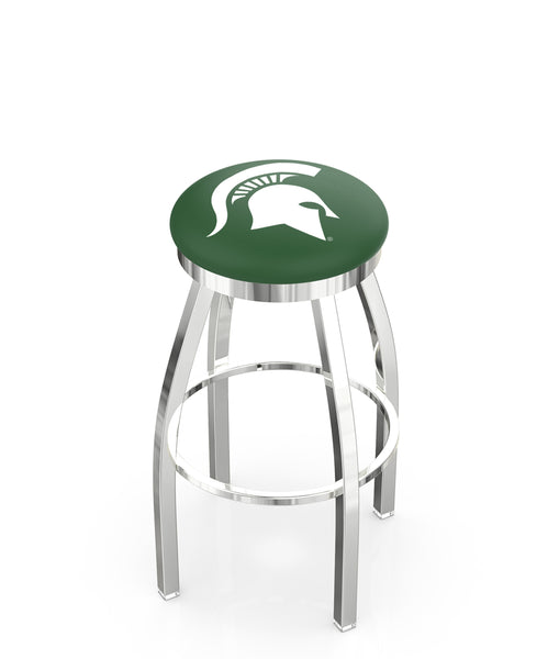 Michigan State University L8C2C Backless Bar Stool | Michigan State University Backless Counter Bar Stool