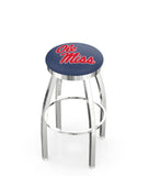 University of Mississippi L8C2C Backless Bar Stool | University of Mississippi Backless Counter Bar Stool