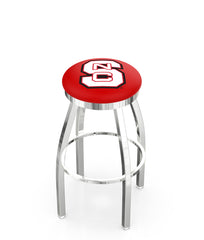 North Carolina State University L8C2C Backless Bar Stool | North Carolina State University Backless Counter Bar Stool