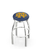 Notre Dame (ND) L8C2C Backless Bar Stool | Notre Dame (ND) Backless Counter Bar Stool