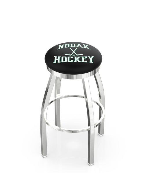 University of North Dakota Nodak Hockey L8C2C Backless Bar Stool | Nodak Hockey Backless Counter Bar Stool