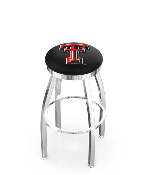 Texas Tech University L8C2C Backless Bar Stool | Texas Tech University Backless Counter Bar Stool