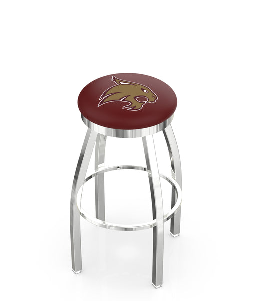 Texas State University L8C2C Backless Bar Stool | Texas State University Backless Counter Bar Stool