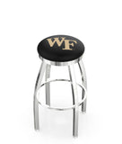 Wake Forest University L8C2C Backless Bar Stool | Wake Forest University Backless Counter Bar Stool