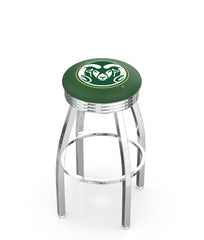 Colorado State University L8C3C Backless Bar Stool | Colorado State University Backless Counter Bar Sto