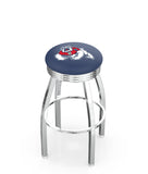 Fresno State University L8C3C Backless Bar Stool | Fresno State University Backless Counter Bar Stool