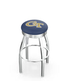 Georgia Tech L8C3C Backless Bar Stool | Georgia Tech Backless Counter Bar Stool