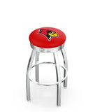 Illinois State University L8C3C Backless Bar Stool | Illinois State University Backless Counter Bar Stool