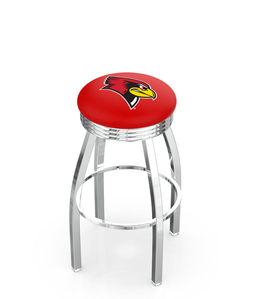 Illinois State University L8C3C Backless Bar Stool | Illinois State University Backless Counter Bar Stool