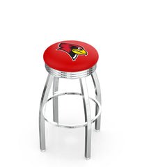 Illinois State University L8C3C Backless Bar Stool | Illinois State University Backless Counter Bar Stool