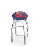 University of Mississippi L8C3C Backless Bar Stool | University of Mississippi Backless Counter Bar Stool