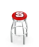 North Carolina State University L8C3C Backless Bar Stool | North Carolina State University Backless Counter Bar Stool