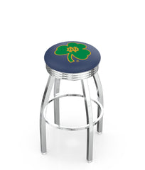 Notre Dame (Shamrock) L8C3C Backless Bar Stool