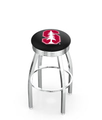 Stanford University L8C3C Backless Bar Stool | Stanford University Backless Counter Bar Stool