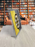 Boston Bruins Backlit LED Sign | NHL Hockey Team Light Up Wall Decor Art