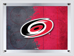 Carolina Hurricanes Backlit LED Sign | NHL Hockey Team Light Up Wall Decor Art