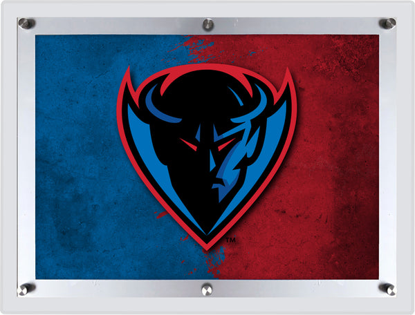 DePaul University Backlit LED Wall Sign | NCAA College Team Backlit Acrylic LED Wall Sign