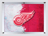 Detroit Red Wings Backlit LED Sign | NHL Hockey Team Light Up Wall Decor Art