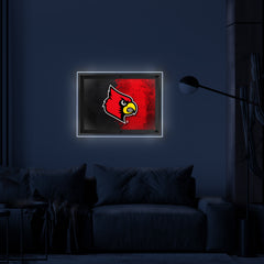 University of Louisville Backlit LED Wall Sign | NCAA College Team Backlit Acrylic LED Wall Sign