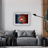 United States Marine Corps Backlit LED Sign | U.S. Marines Backlit Acrylic Sign