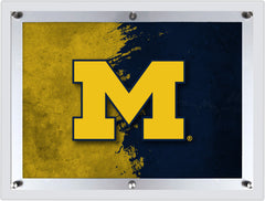 University of Michigan Backlit LED Wall Sign | NCAA College Team Backlit Acrylic LED Wall Sign