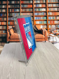 New York Rangers Backlit LED Sign | NHL Hockey Team Light Up Wall Decor Art